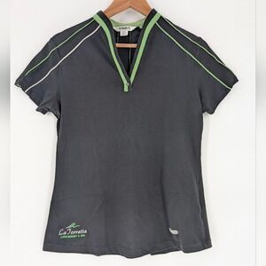 Annika‎ Cutter & Buck Black Fitted Zippered Jersey